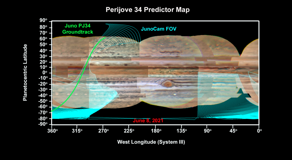 PJ34 Predict Map with JunoCam FOV