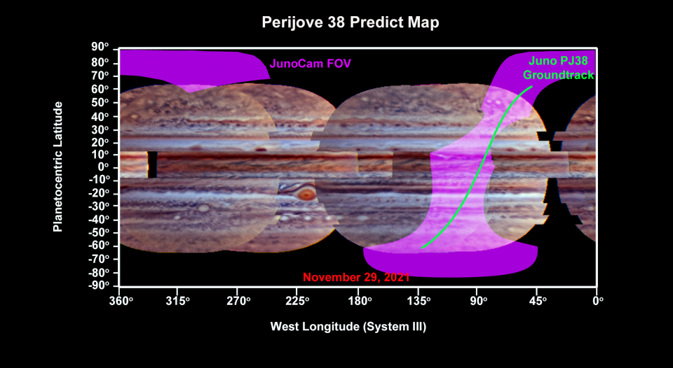 PJ38 Prediction Map
