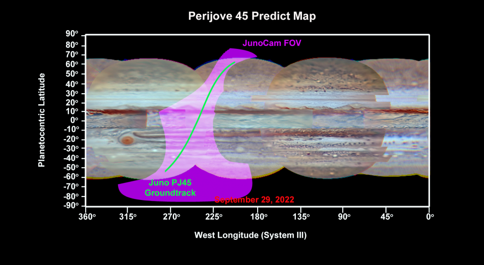 PJ45 Prediction Map
